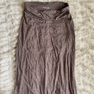 Toad & Co. / Prana-style patterned long skirt, Women's Small